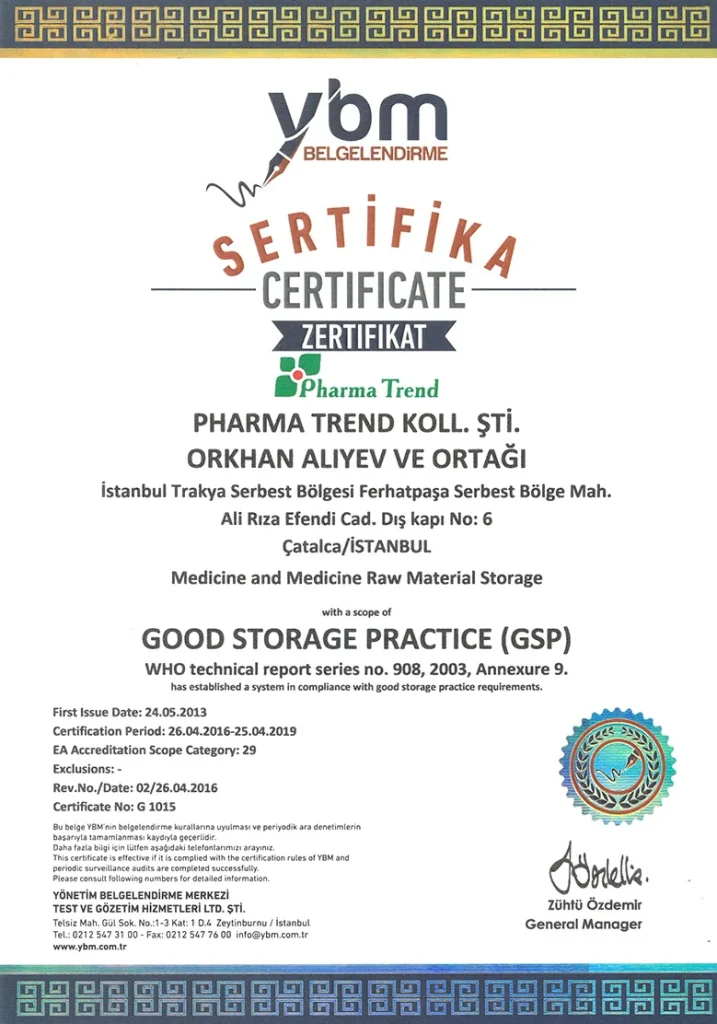 Pharma Trend GSP
